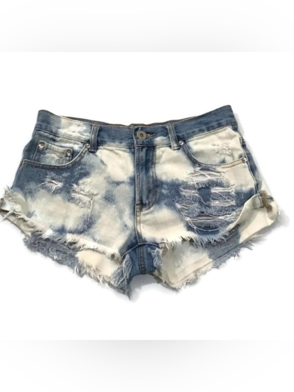 Bullhead Distressed Denim Shorts
